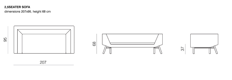 Combine Sofa von Prostoria, Prostoria, Sofa, Wohnmöbel