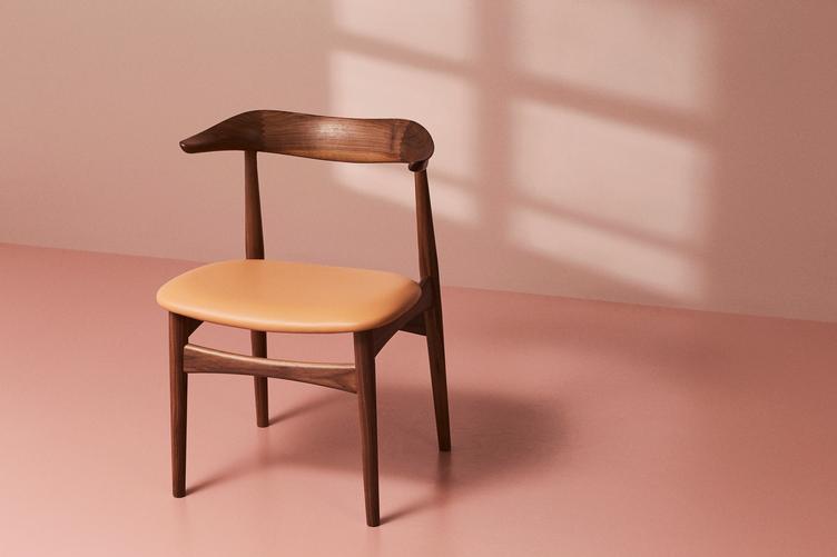 Cow Horn Chair von Knud Færch, Warm Nordic, Knud Færch, Stuhl, Wohnmöbel