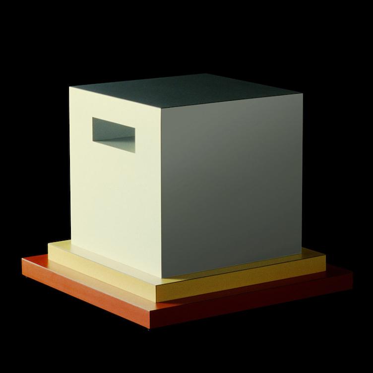 Cream Beistelltisch von Ettore Sottsass für Memphis Milano, Memphis Milano, Ettore Sottsass, Beistelltisch + Couchtisch, Wohnmöbel