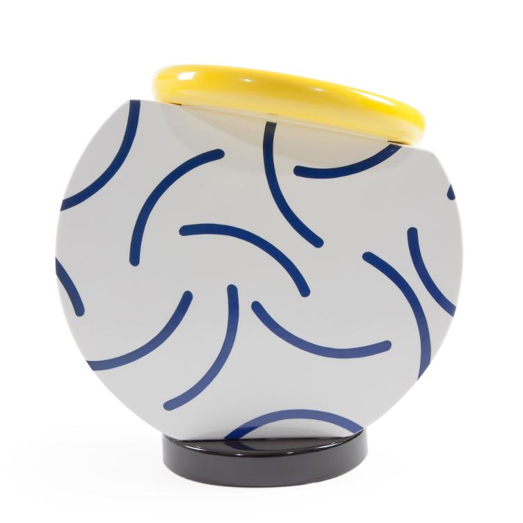 Cucumber Vase by Martine Bedin for Memphis Milano