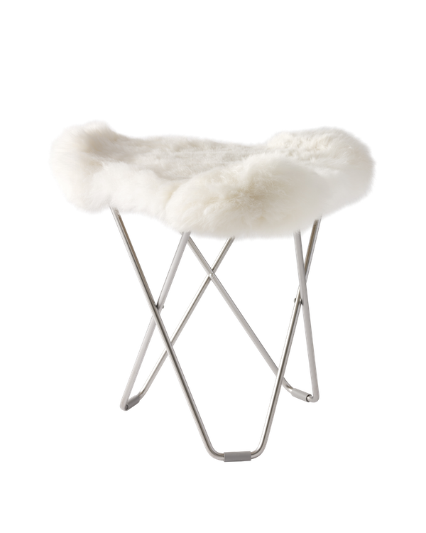 Cuero Iceland Flying Goose Hocker, Cuero Design, Hocker, Wohnmöbel