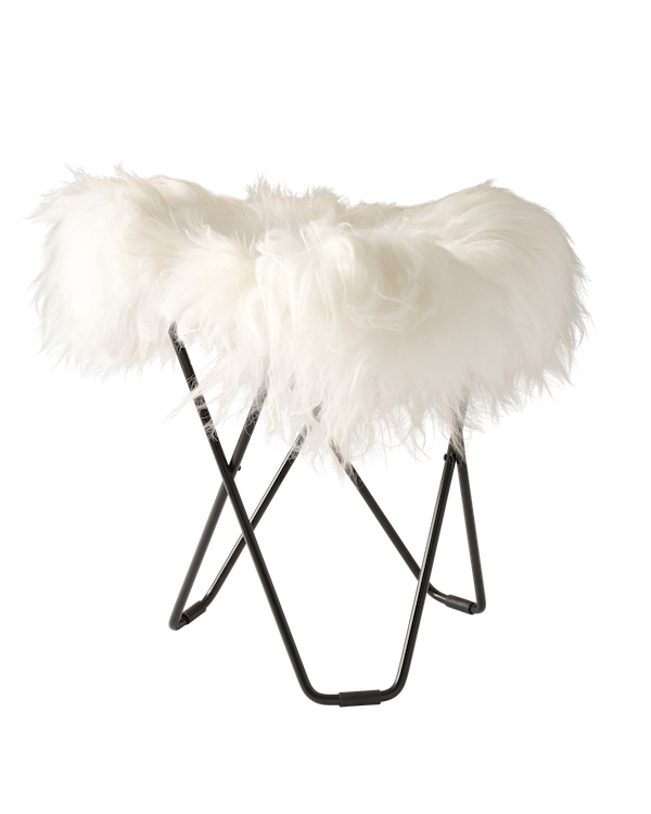 Cuero Iceland Flying Goose Hocker, Cuero Design, Hocker, Wohnmöbel