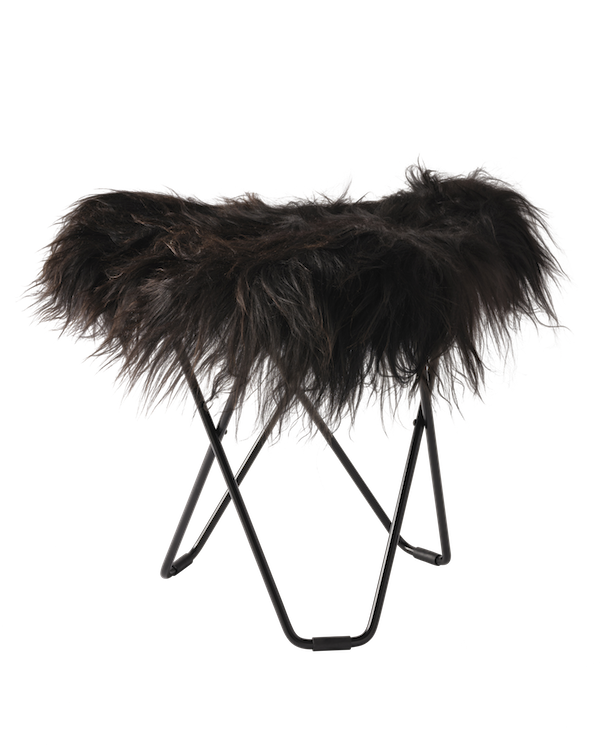 Cuero Iceland Flying Goose Hocker, Cuero Design, Hocker, Wohnmöbel