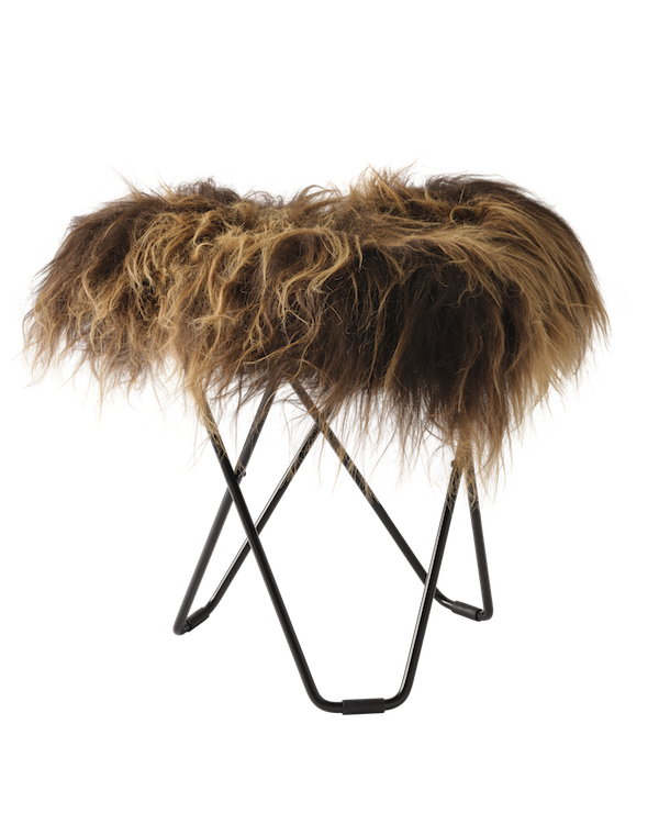 Cuero Iceland Flying Goose Hocker, Cuero Design, Hocker, Wohnmöbel
