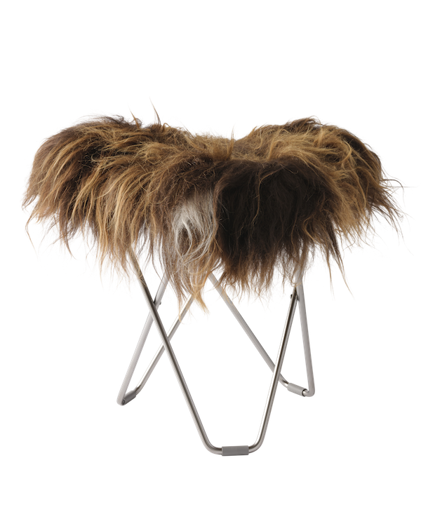 Cuero Iceland Flying Goose Hocker, Cuero Design, Hocker, Wohnmöbel