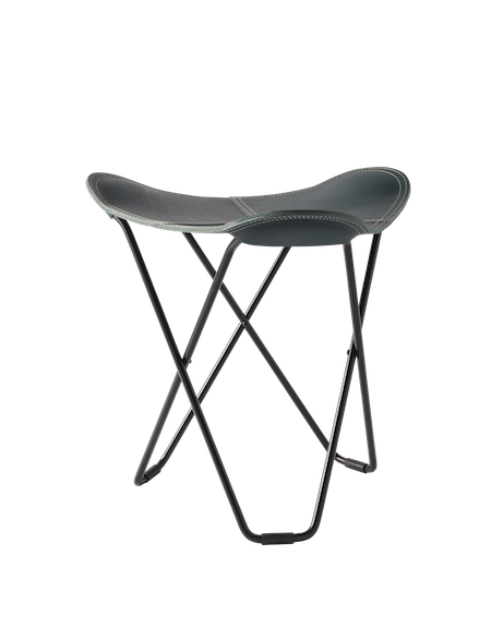 Cuero Pampa Flying Goose Hocker, Cuero Design, Hocker, Wohnmöbel