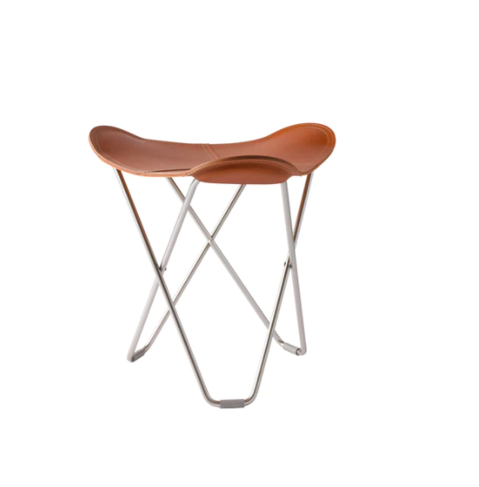 Cuero Pampa Flying Goose Hocker, Cuero Design, Hocker, Wohnmöbel