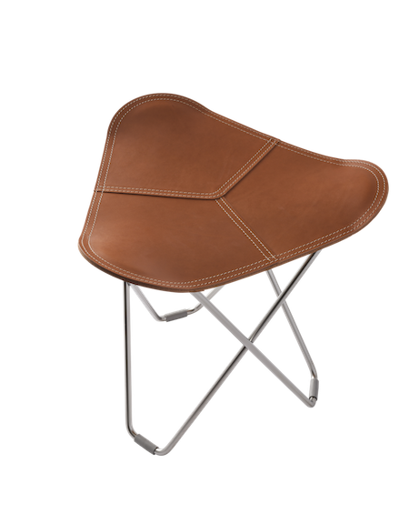 Cuero Pampa Flying Goose Hocker, Cuero Design, Hocker, Wohnmöbel