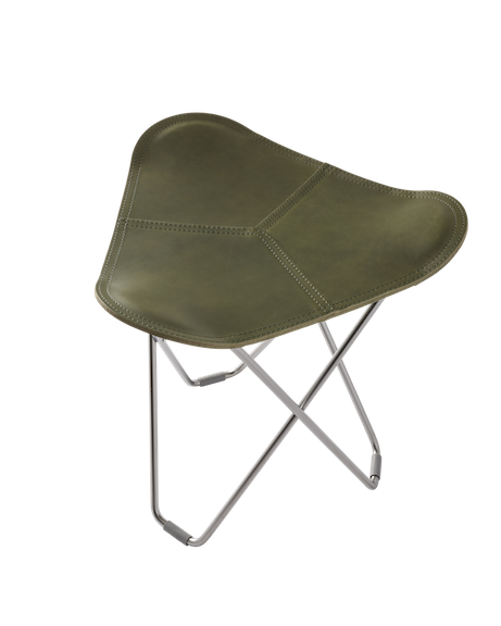 Cuero Pampa Flying Goose Hocker, Cuero Design, Hocker, Wohnmöbel