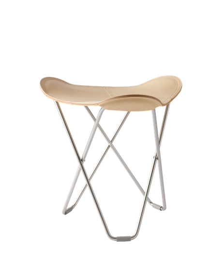 Cuero Pampa Flying Goose Hocker, Cuero Design, Hocker, Wohnmöbel