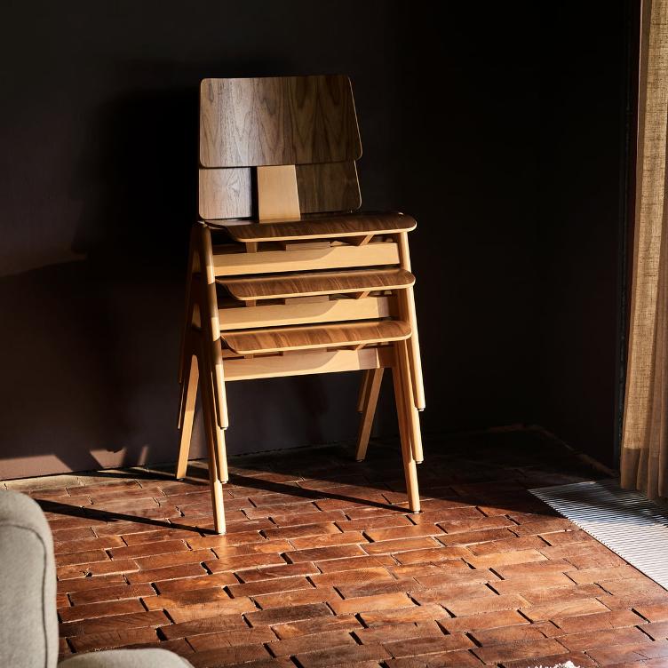 Daystak Side Chair RD1 von &Tradition, &Tradition, Stuhl, Wohnmöbel