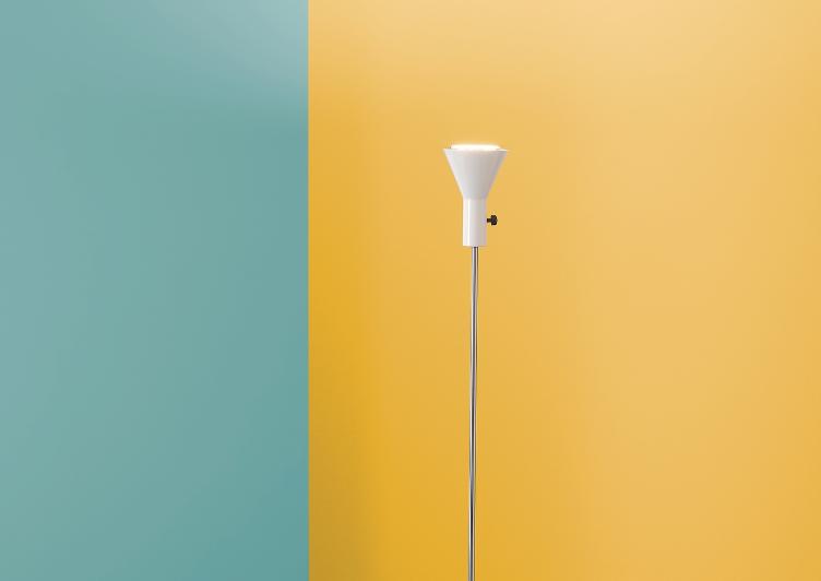 Deckenstrahler ES 57 , Tecnolumen, Egon Eiermann, Stehleuchten, Leuchten