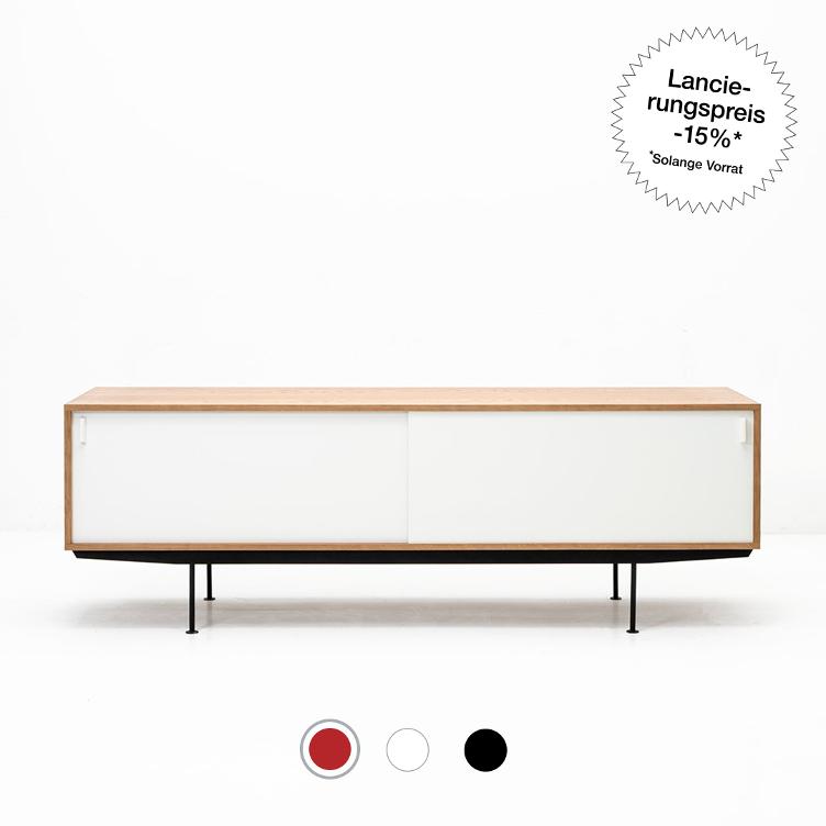 DIETER WAECKERLIN SIDEBOARD SESAM, EICHE | ab CHF 3102.- statt CHF 3650.- | exklusive Liefergebühren*, SwissFurniture, Waeckerlin, Dieter, Sideboard + Kommode, Wohnmöbel