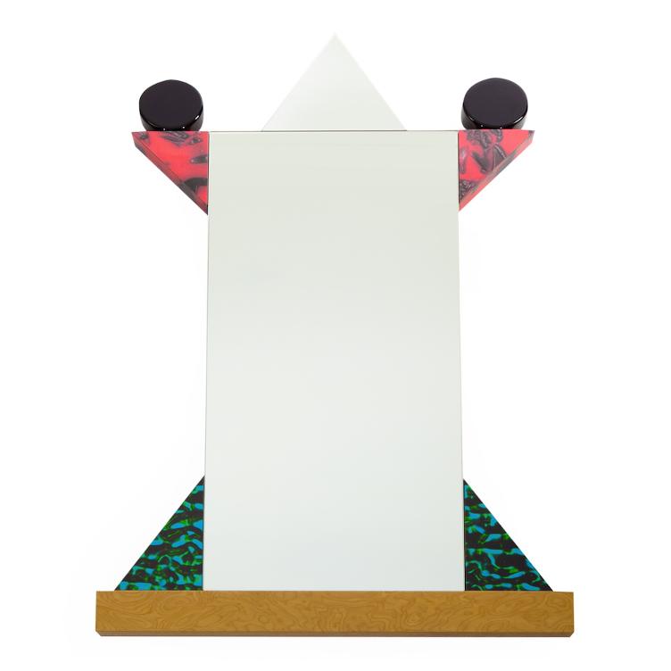 Diva Spiegel von Ettore Sottsass für Memphis Milano, Memphis Milano, Ettore Sottsass, Diverses, Wohnmöbel