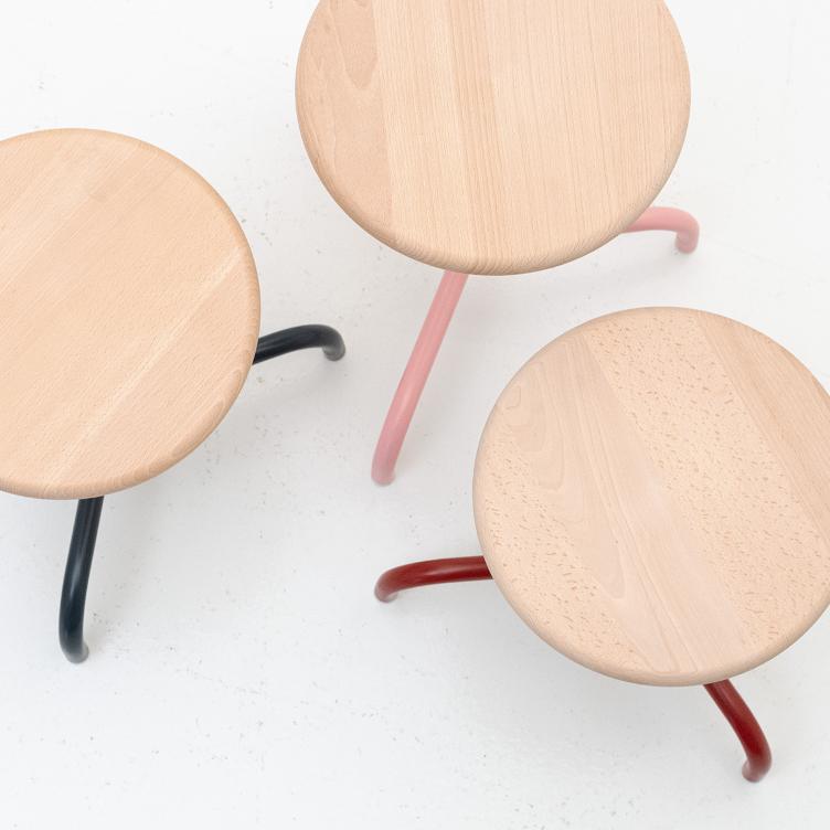 Drehhocker | Höhe 40-62 cm, Bogen33 & Partner, Hocker, Wohnmöbel