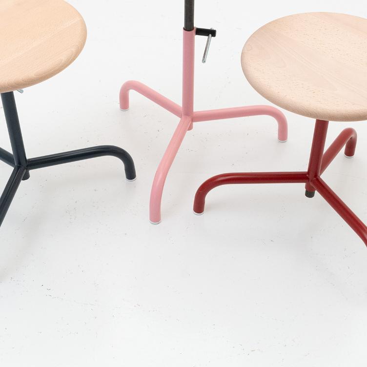 Drehhocker | Höhe 40-62 cm, Bogen33 & Partner, Hocker, Wohnmöbel