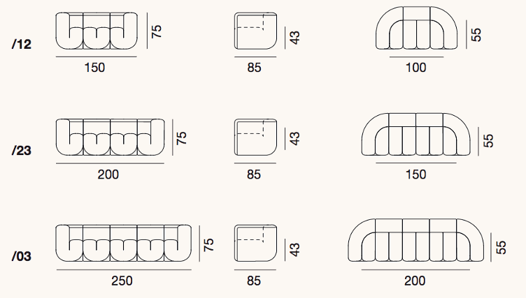 DS-707 Sofa von de Sede, de Sede, Sofa, Wohnmöbel
