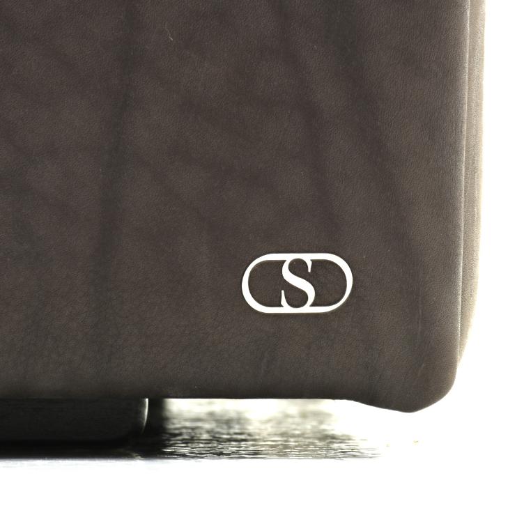 DS-76 Sofa von de Sede | Spezialedition H100 | Ausstellungsstück in Leder Naturale Umbra, de Sede, Werkentwurf , Sofa, Wohnmöbel