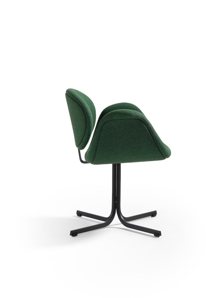 Little Tulip Chair von Pierre Paulin für Artifort | Sessel mit Kreuzsockel, Artifort, Pierre Paulin, Stuhl, Wohnmöbel