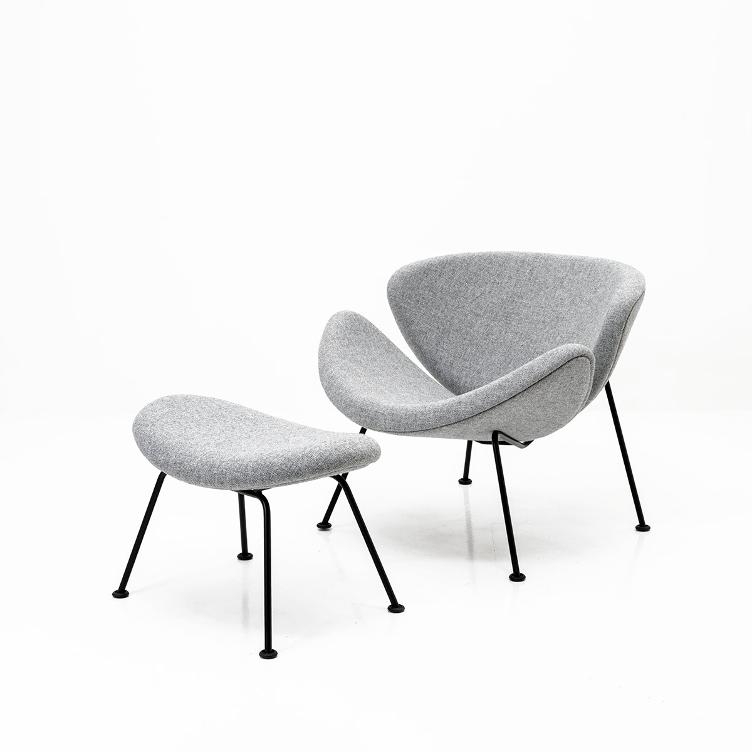 Orange Slice Chair von Pierre Paulin für Artifort, Artifort, Pierre Paulin, Sessel, Wohnmöbel