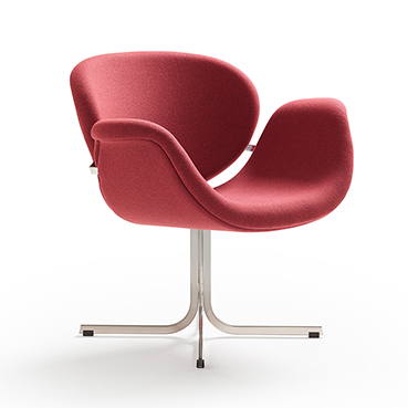Tulip Midi Chair von Pierre Paulin für Artifort | Sessel mit Kreuzsockel