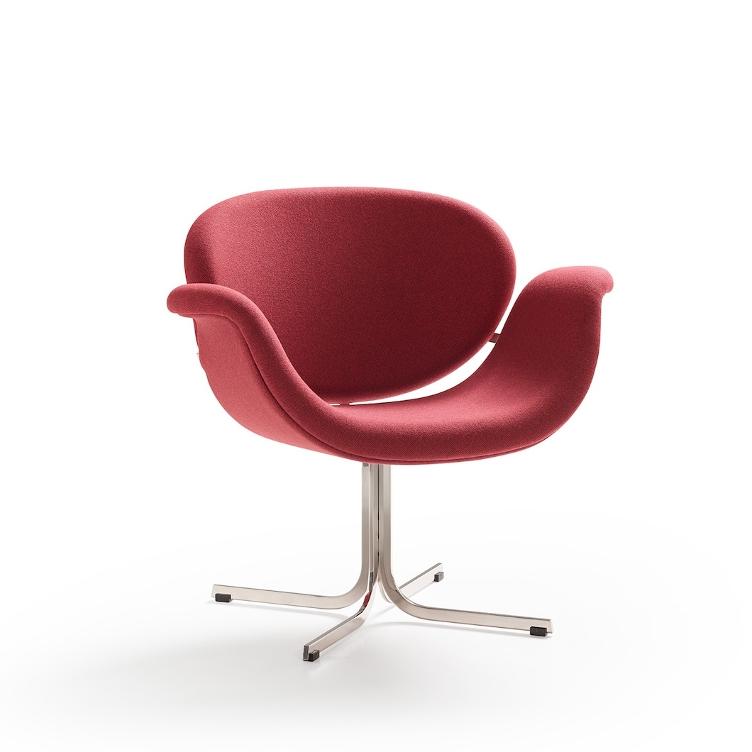 Tulip Midi Chair von Pierre Paulin für Artifort | Sessel mit Kreuzsockel