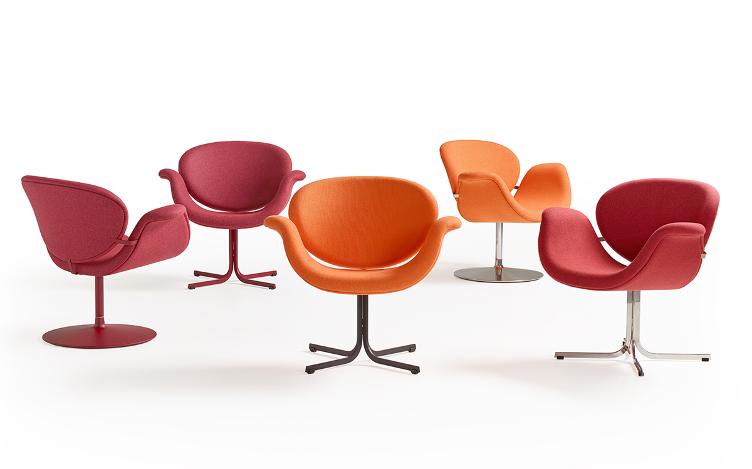 Tulip Midi Chair von Pierre Paulin für Artifort | Sessel mit Kreuzsockel, Artifort, Pierre Paulin, Sessel, Wohnmöbel