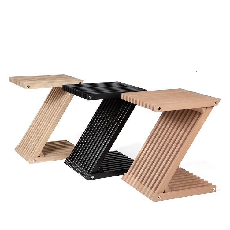 Faltbarer Z-Hocker, Bogen33 & Partner, Stuhl, Wohnmöbel