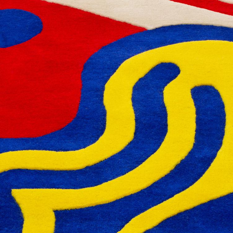 Farfalla Teppich von Poltronova, Poltronova, Teppich, Wohnmöbel