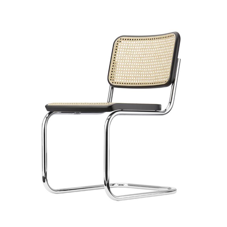 Freischwingerstuhl S 32 von Marcel Breuer für Thonet, Thonet, Marcel Breuer, Stuhl, Wohnmöbel