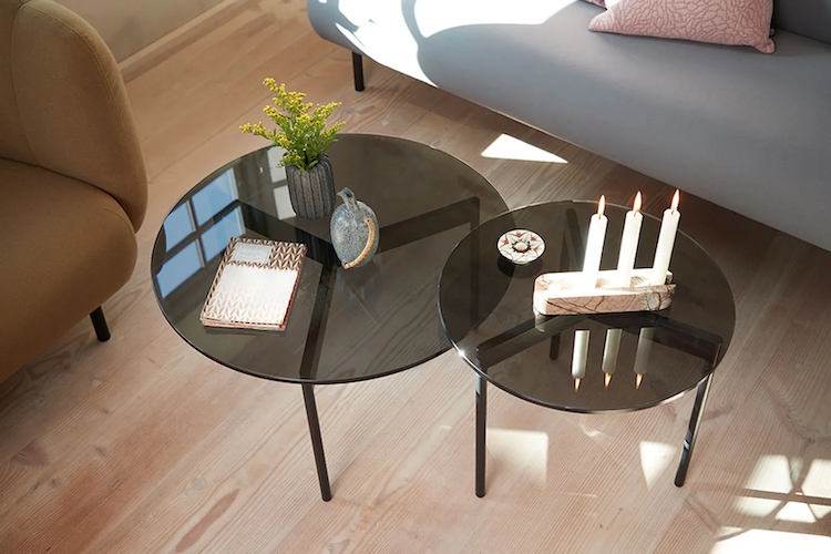 From Above Beistelltisch von Warm Nordic | Ø 72 cm, Warm Nordic, Beistelltisch + Couchtisch, Wohnmöbel