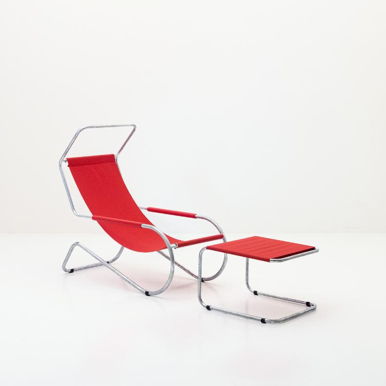 Footrest for the Lido lounger by Battista Giudici