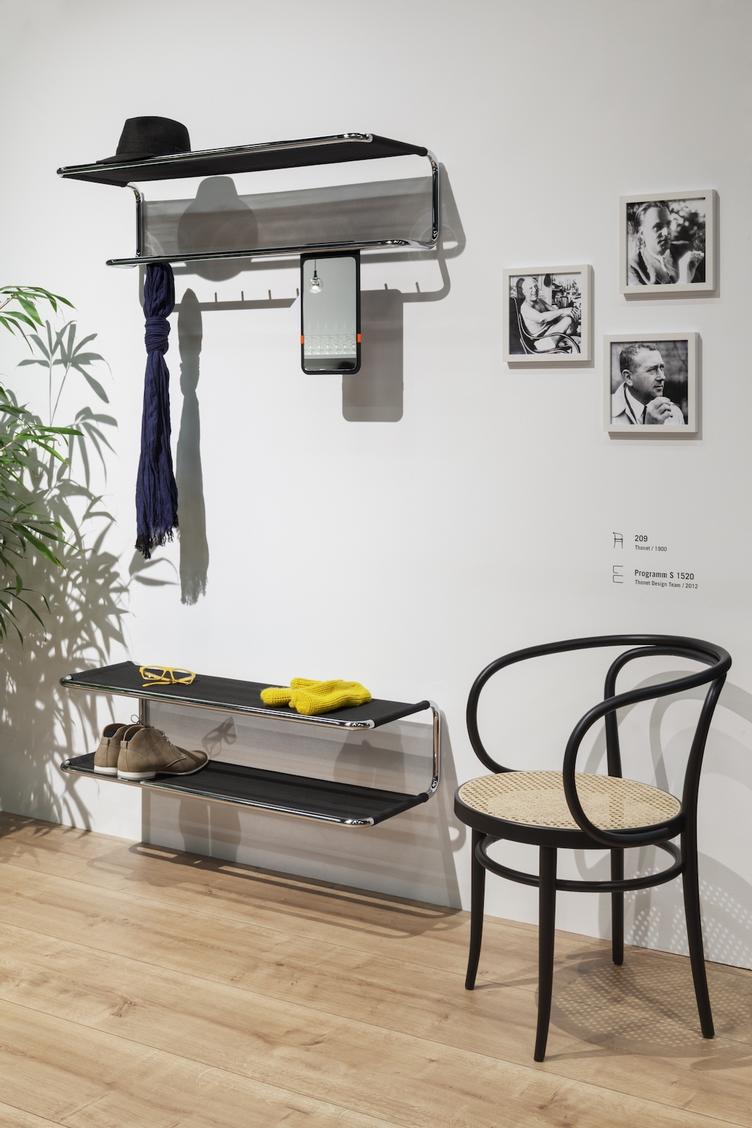 Garderobe S 1520 von Thonet, Thonet, Werkentwurf , Garderobe, Wohnmöbel