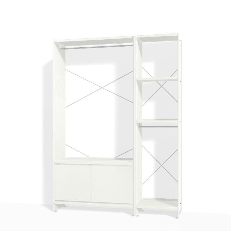 Garderobe von Lehni | 132 x 33 x 180 cm, Lehni, Andreas Christen, Garderobe, Wohnmöbel