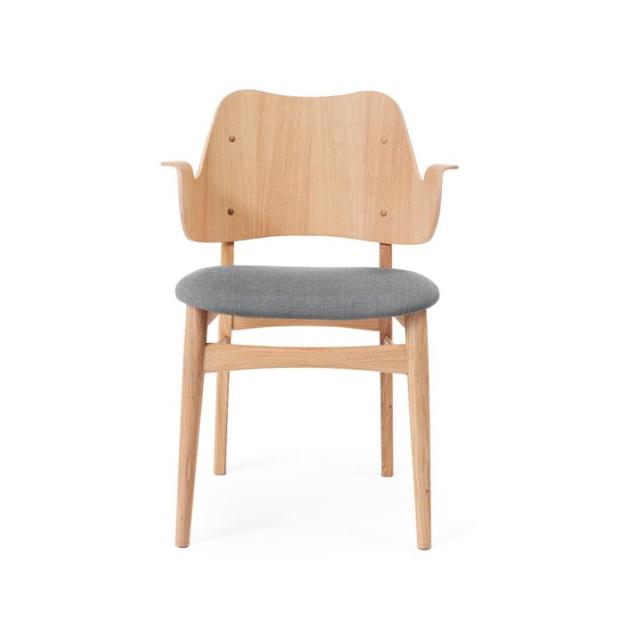 Gesture Chair von Hans Olsen | Holz gepolstert - 1