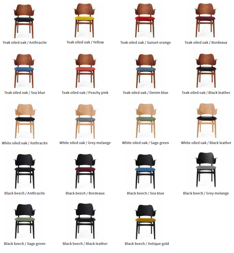Gesture Chair von Hans Olsen | Holz gepolstert - 19