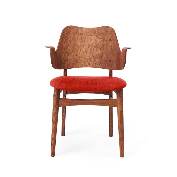Gesture Chair von Hans Olsen | Holz gepolstert