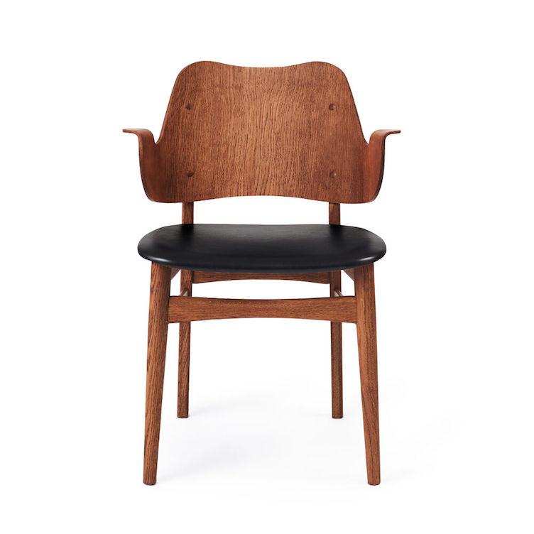 Gesture Chair von Hans Olsen | Holz gepolstert - 11