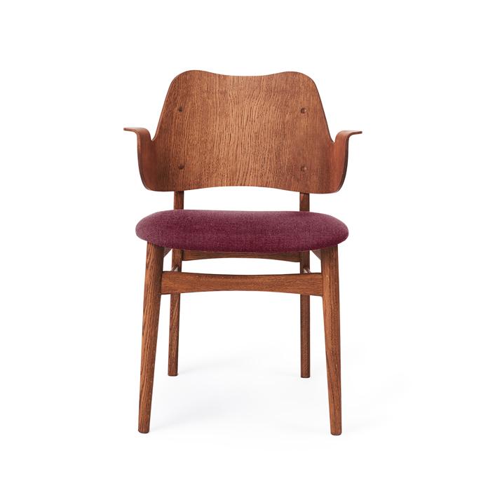 Gesture Chair von Hans Olsen | Holz gepolstert - 7