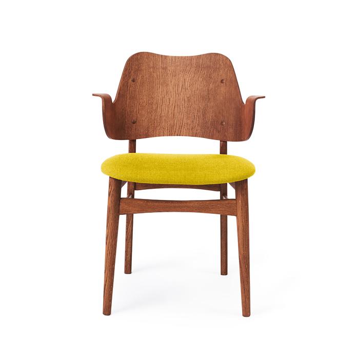 Gesture Chair von Hans Olsen | Holz gepolstert - 5