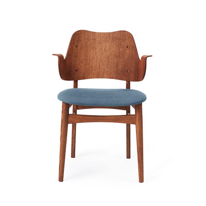 Gesture Chair von Hans Olsen | Holz gepolstert - 10