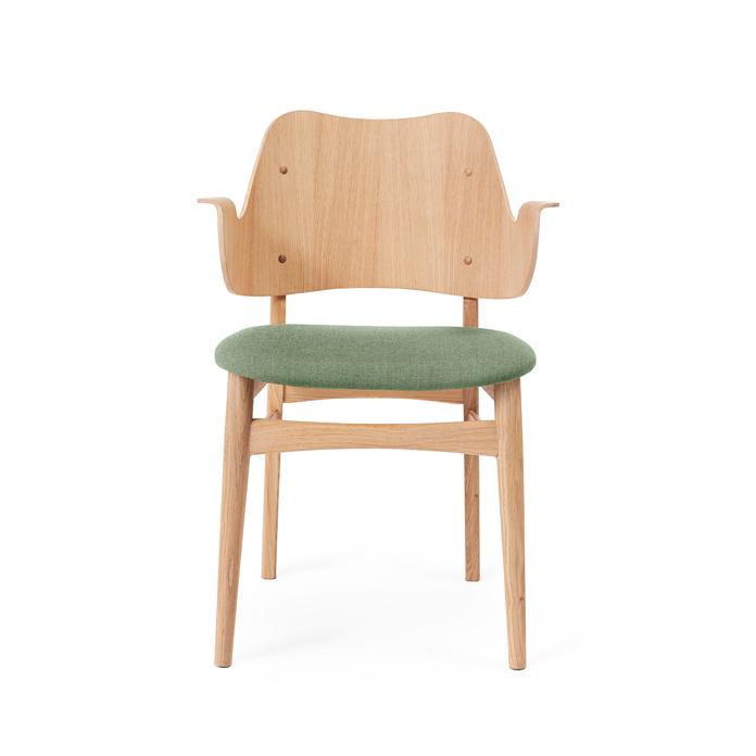 Gesture Chair von Hans Olsen | Holz gepolstert - 2