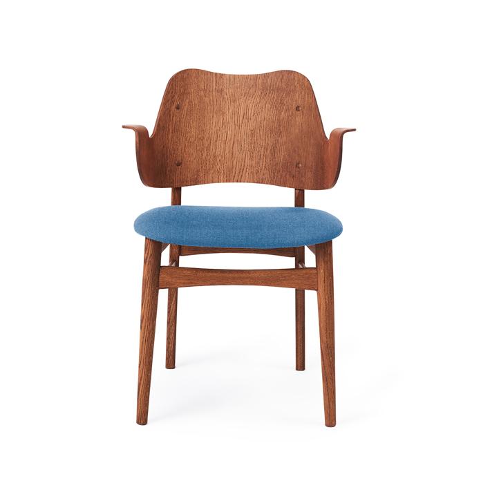 Gesture Chair von Hans Olsen | Holz gepolstert - 8