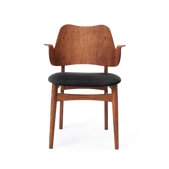 Gesture Chair von Hans Olsen | Holz gepolstert - 4