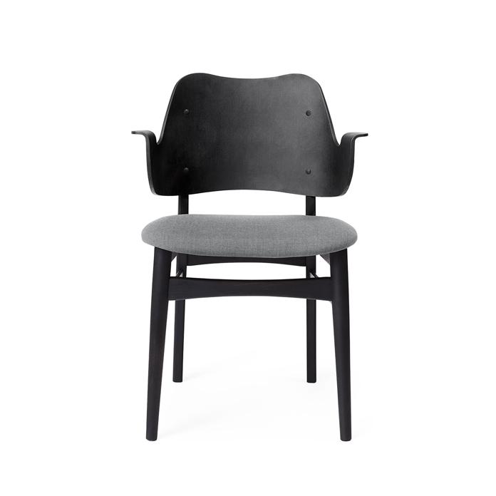 Gesture Chair von Hans Olsen | Holz gepolstert - 15