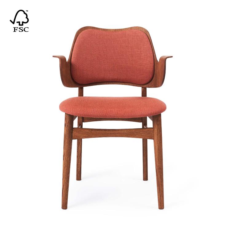 Gesture Chair von Hans Olsen | Mit Sitz- und Rückenpolster, Warm Nordic, Hans Olsen, Stuhl, Wohnmöbel