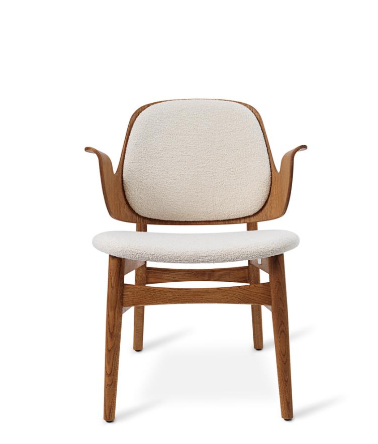 Gesture Lounge Chair von Hans Olsen | Holz gepolstert - 1