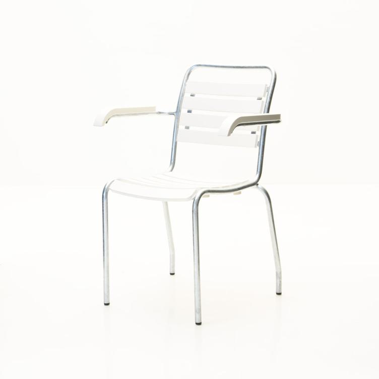 Gartenstuhl von Atelier Alinea | mit Armlehne, Atelier Alinea, Werkentwurf , Stuhl, Gartenmöbel