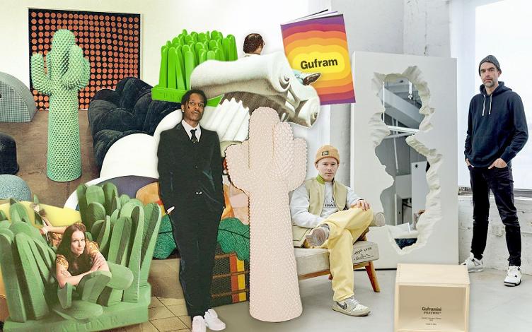 Gufram Another White Cactus, Gufram, Guido Drocco und Franco Mello, Garderobe, Wohnmöbel