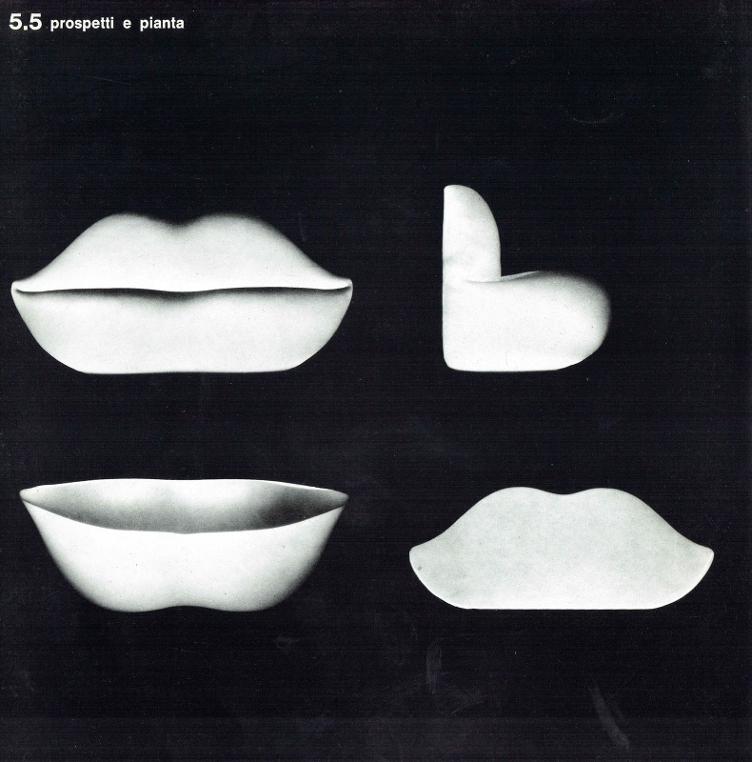 Gufram Bocca Sofa Limited Edition, Gufram, Studio 65, Sofa, Wohnmöbel